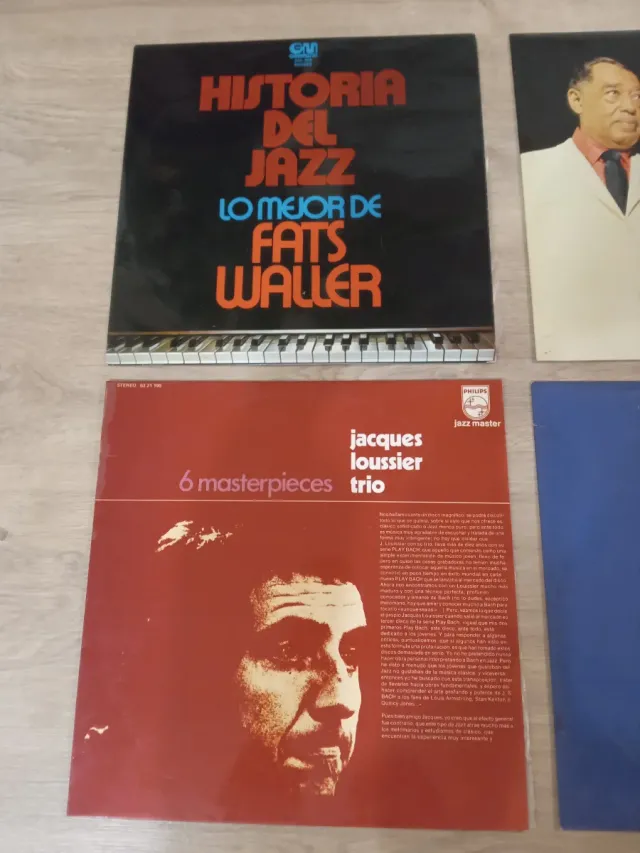 Lote 5 vinilos Jazz