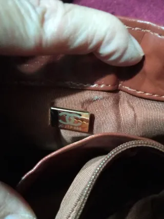 Bolso Chanel Marrón Dorado