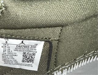 Jordan 1 Retro Low OG SP Travis Scott Verde Oliva