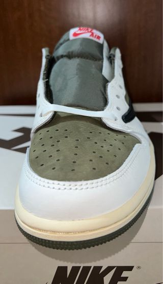 Jordan 1 Retro Low OG SP Travis Scott Verde Oliva