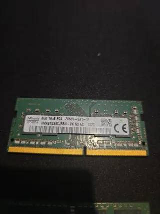 2 Memorias RAM Samsung de 8 GB..cada una..