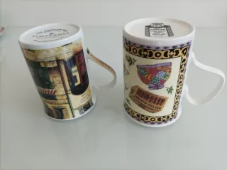 Tazas de porcelana inglesa