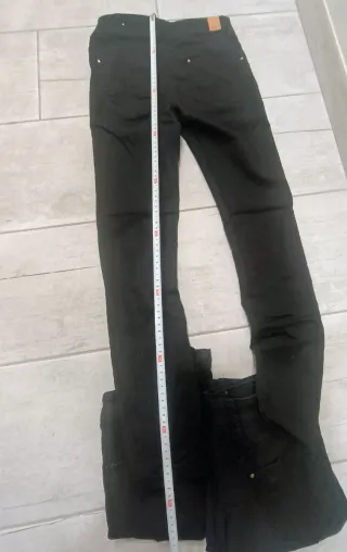 Lote 3 pantalones pitillo negros talla 32