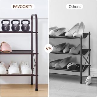 Zapatero Metálico 4 Niveles (20-25 Pares)