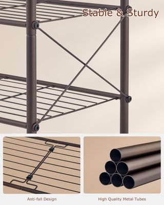 Zapatero Metálico 4 Niveles (20-25 Pares)