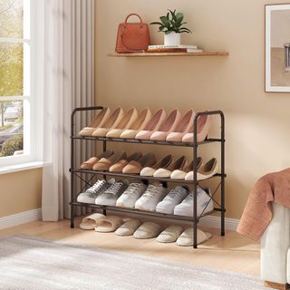 Zapatero Metálico 4 Niveles (20-25 Pares)