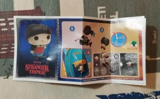 Papel Montaje Will Funko Stranger Things Kinder