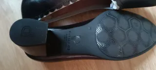 Zapatos Pitillos Negros/Plata