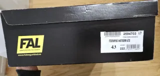 Botas FAL Motosierra Ignífugas Negras