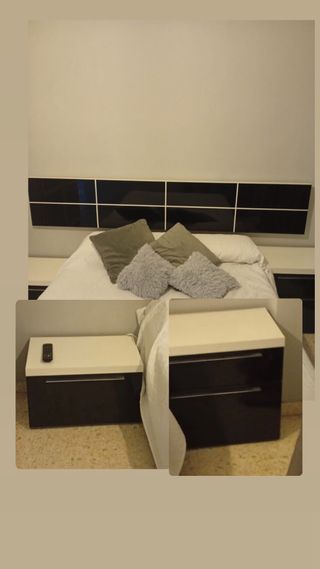 Cabecero y Mesitas de Noche