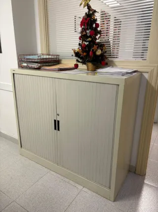 Armario Archivador Metálico Puertas Correderas