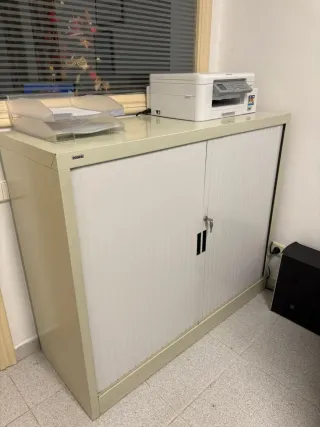 Armario Archivador Metálico Puertas Correderas