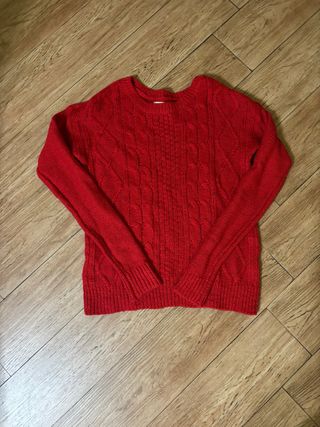Maglioncino donna rosso-Abercrombie&Ficht