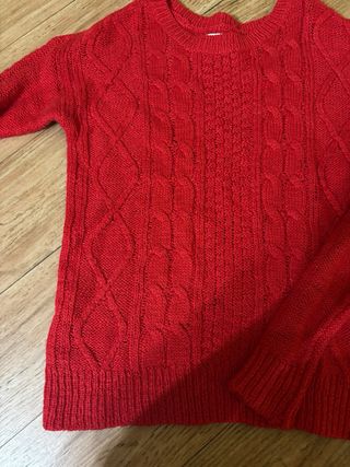 Maglioncino donna rosso-Abercrombie&Ficht