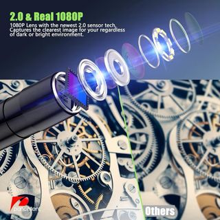 Cámara Endoscópica Inspección con Luz