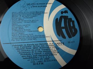 Vinilo Eric Burdon Story