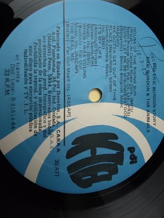 Vinilo Eric Burdon Story