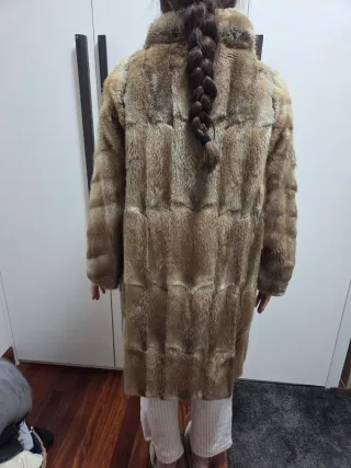 Abrigo de piel mujer