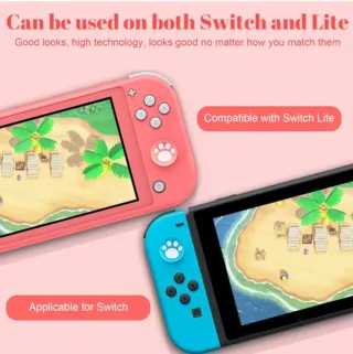 Fodere in silicone per joystick a forma di zampa di gatto