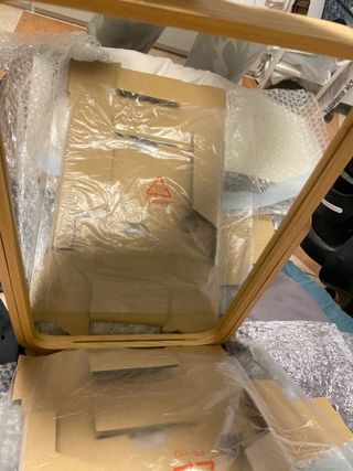 Espejo de mesa IKEA IKORNNES fresno