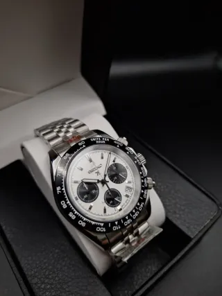 Reloj SeikoMOD Panda vk63 Cronógrafo