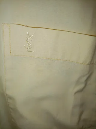Camisa Yves Saint Laurent L Amarilla