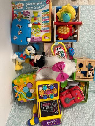 Lote Juguetes Educativos y Peluches