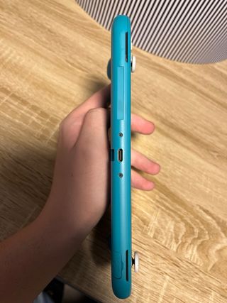 Nintendo Switch Lite Blue 32gb + caricabatterie ufficiale