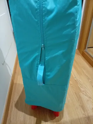 Cuna de viaje plegable con ruedas