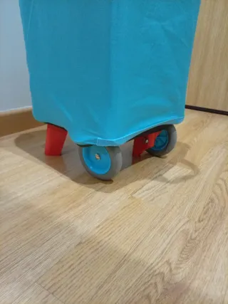 Cuna de viaje plegable con ruedas