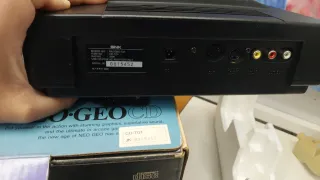 Consola Neo geo cd (top loader) + Accesorios