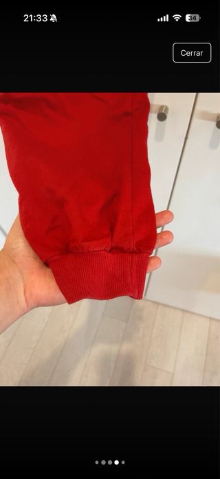 Pantalón Nike Tech Rojo