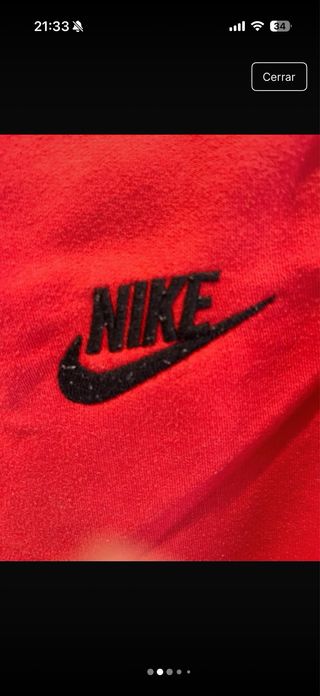Pantalón Nike Tech Rojo