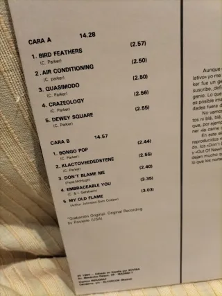 Charlie Parker - Estrellas del Jazz