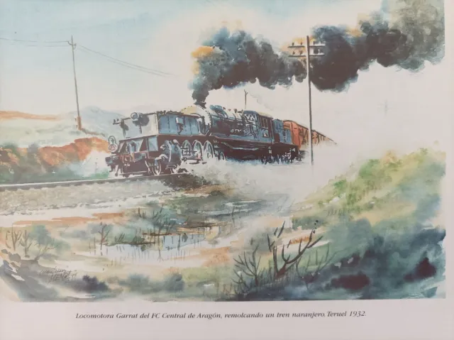 Quadro Tren AVE Madrid-Sevilla