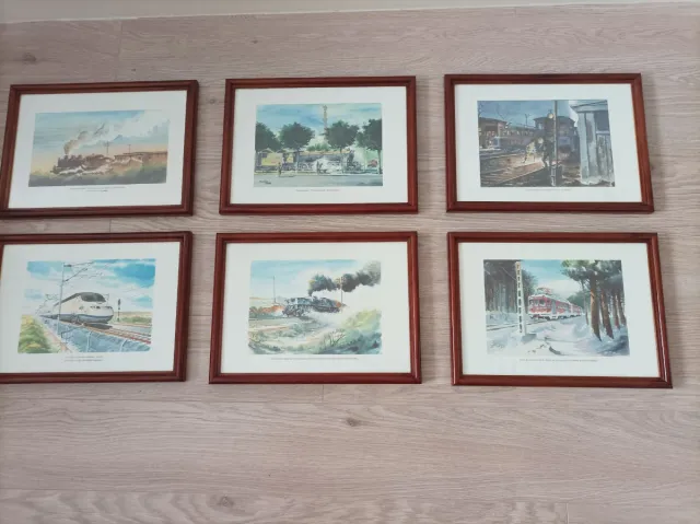 Quadro Tren AVE Madrid-Sevilla