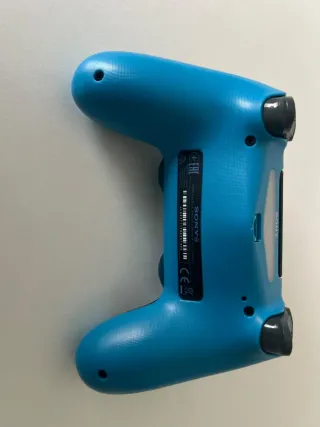 Mando PS4 Sony Azul Transparente