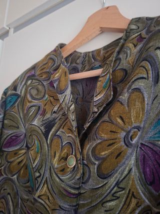 Giacca donna sfoderata fantasia