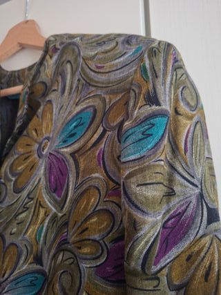 Giacca donna sfoderata fantasia