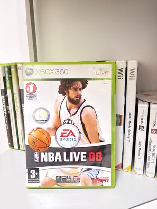 NBA Live 08 Xbox 360 EA Sports