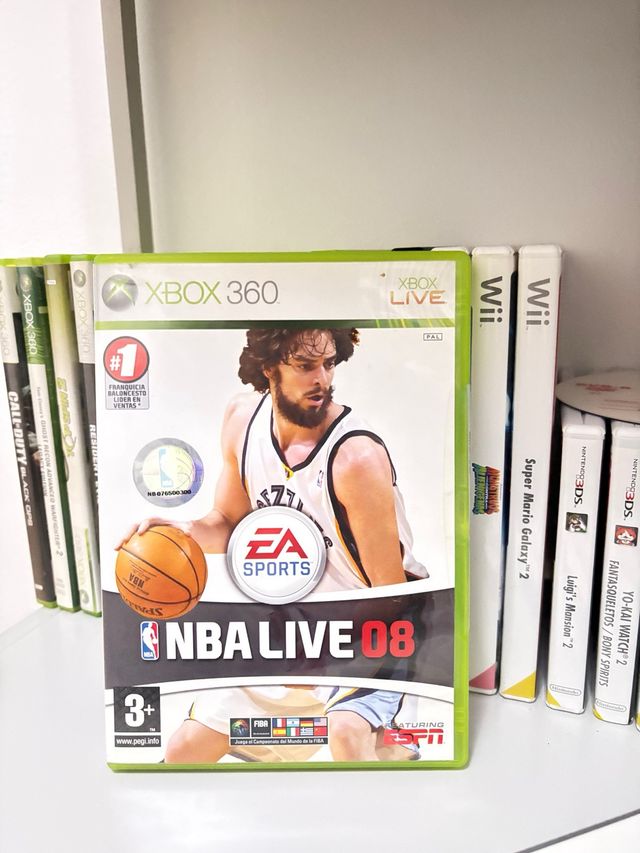 NBA Live 08 Xbox 360 EA Sports