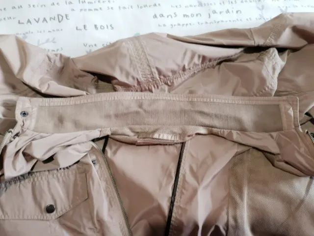 Chaqueta Cortavientos Emidio Tucci Beige talla 50