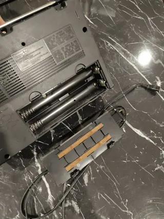 Grabadora Casete National RX-1650 Showa Retro