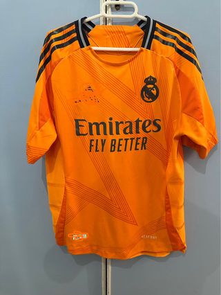 Camiseta Fútbol Madrid Adidas Naranja