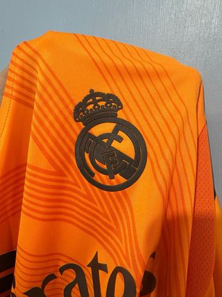 Camiseta Fútbol Madrid Adidas Naranja