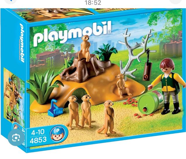 Playmobil Suricatas 4853, senza scatola.