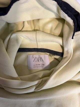 Sudadera Zara Amarilla y Negra