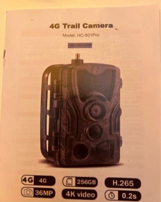 Cámara de Trampeo con Antena y Correa