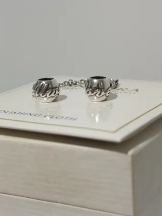 Charm Cadena de Seguridad Siempre Amor