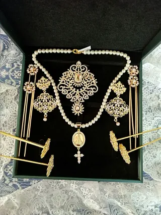 Aderezo Fallera Virgen Mallorca Nuevo